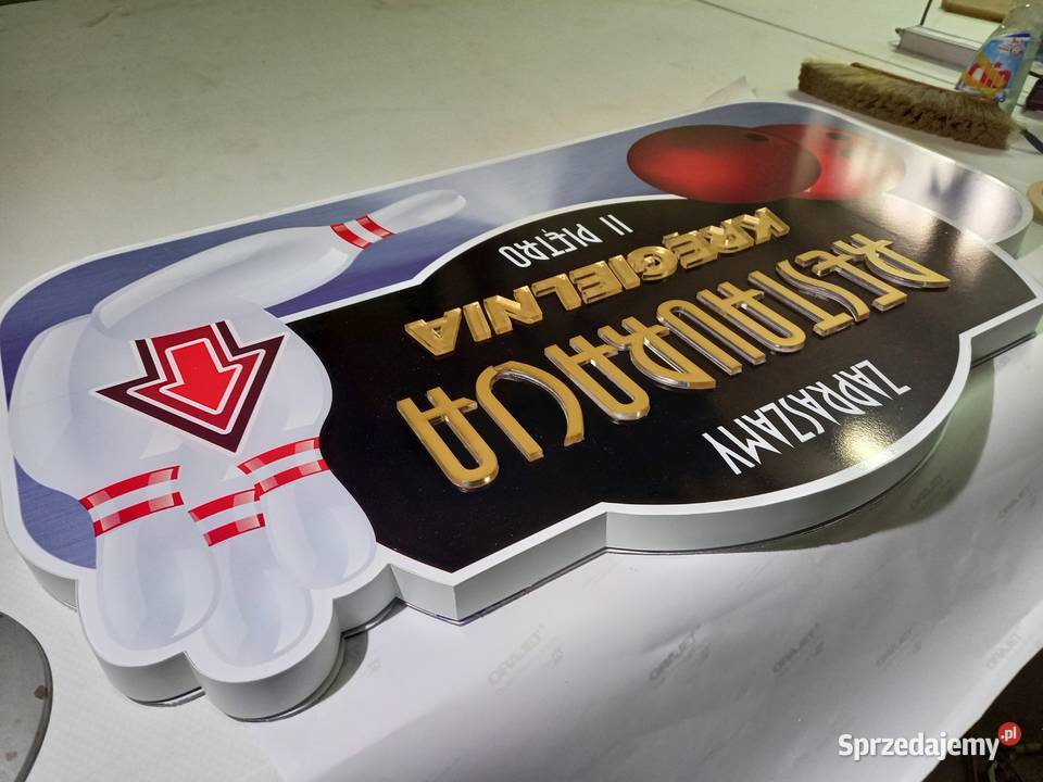 Litery 3D podświetlane LED Mińsk Mazowiecki