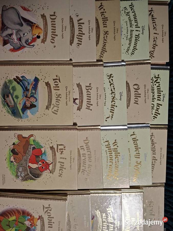 Bajki Disney Złota kolekcja Meszno sprzedam