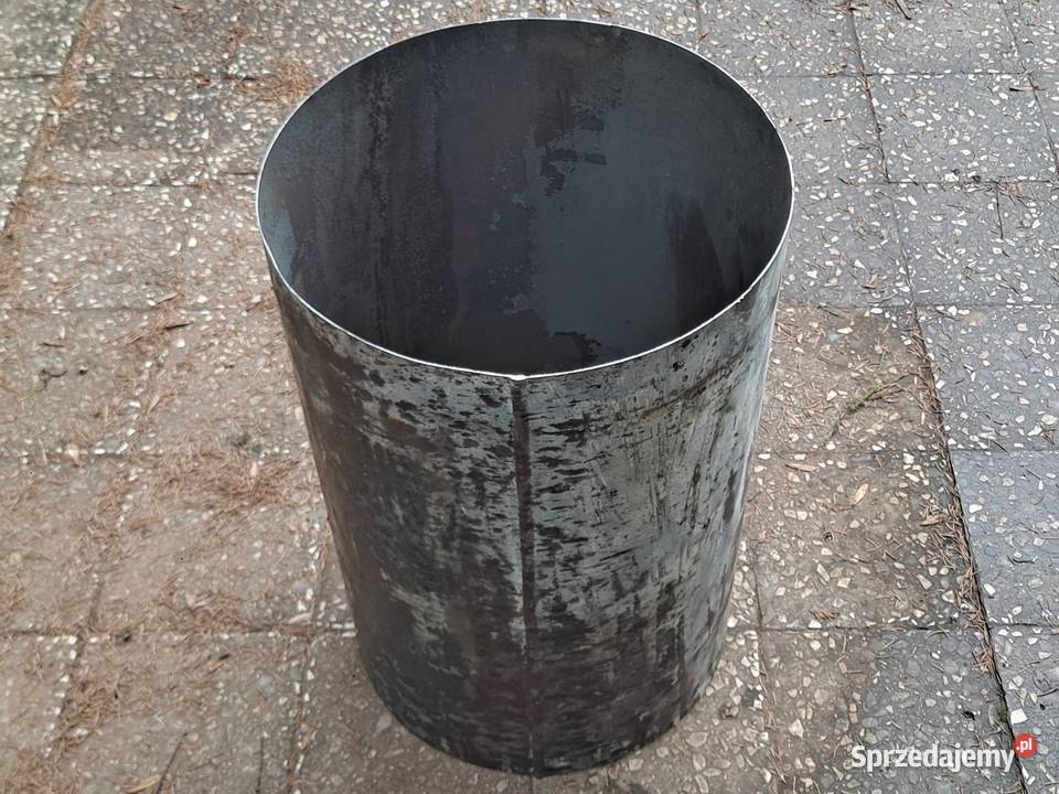 Rura stalowa 420 x 2 mm walec przepust zbiornik śląskie Cieszyn