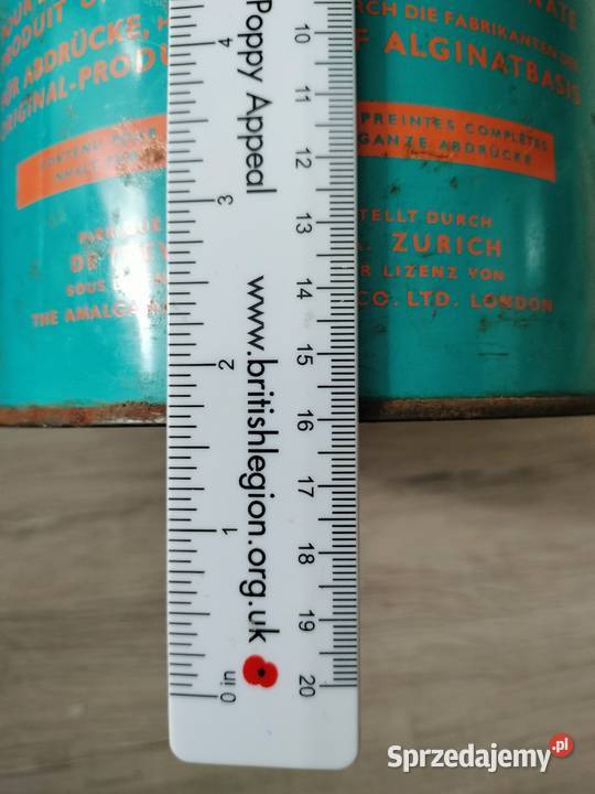 Stara puszka Zelgan do kolekcji PRL Choszczno sprzedam
