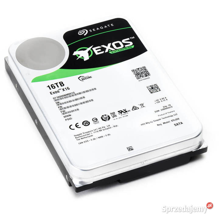 Nowy 35 dysk wewnętrzny Seagate EXOS X16 Radom