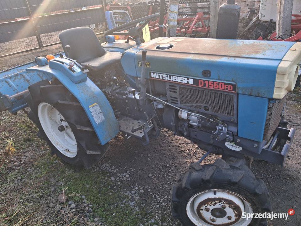 Mitsubishi d1550 4x4 glebogryzarka małopolskie Konary
