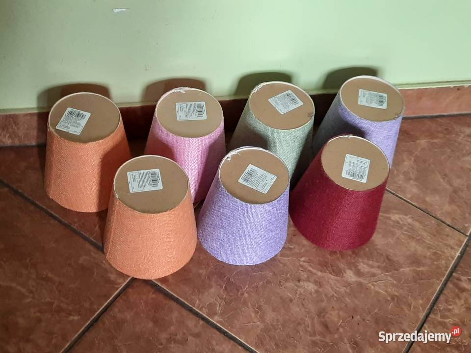 Jutowe kolorowe osłonki na doniczki sztukę Morąg