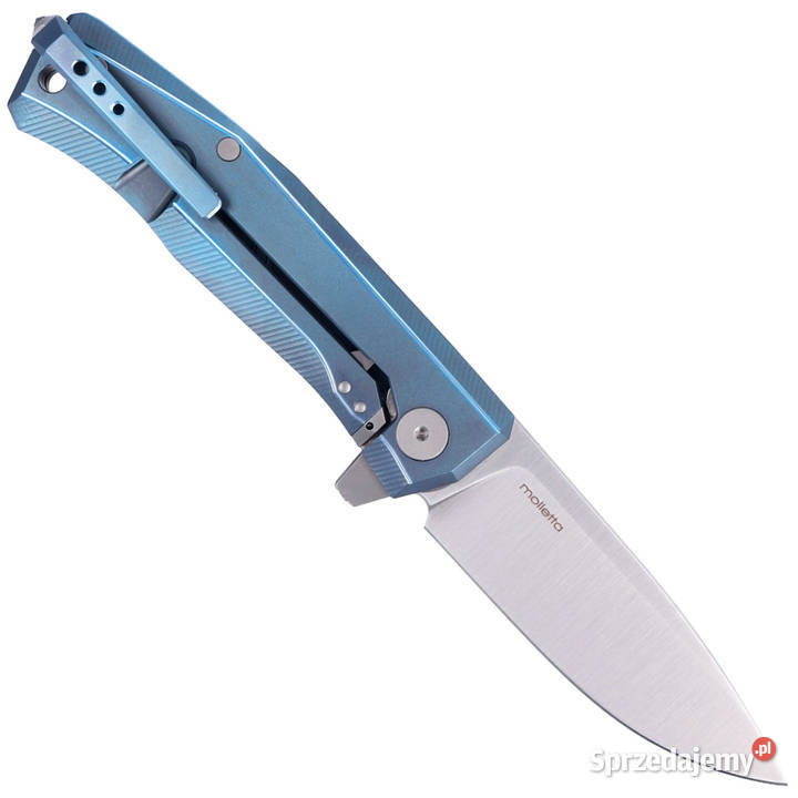 Nóż składany LionSteel Myto Blue Titanium Satin Warszawa