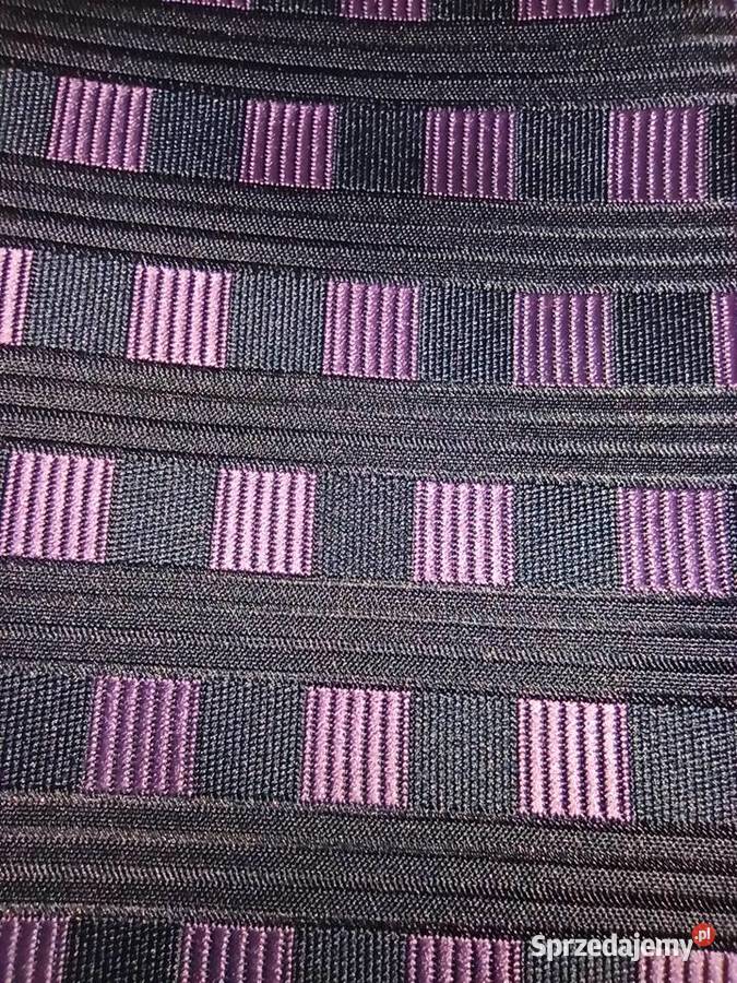 Krawat MarksSpencer krawat czarny kratka Warszawa