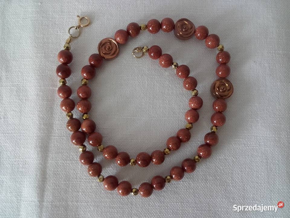 Komplet naszyjnik kolczyki srebrne Warszawa