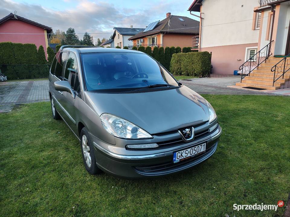 Peugeot 807 prestige full skóra pamięć foteli