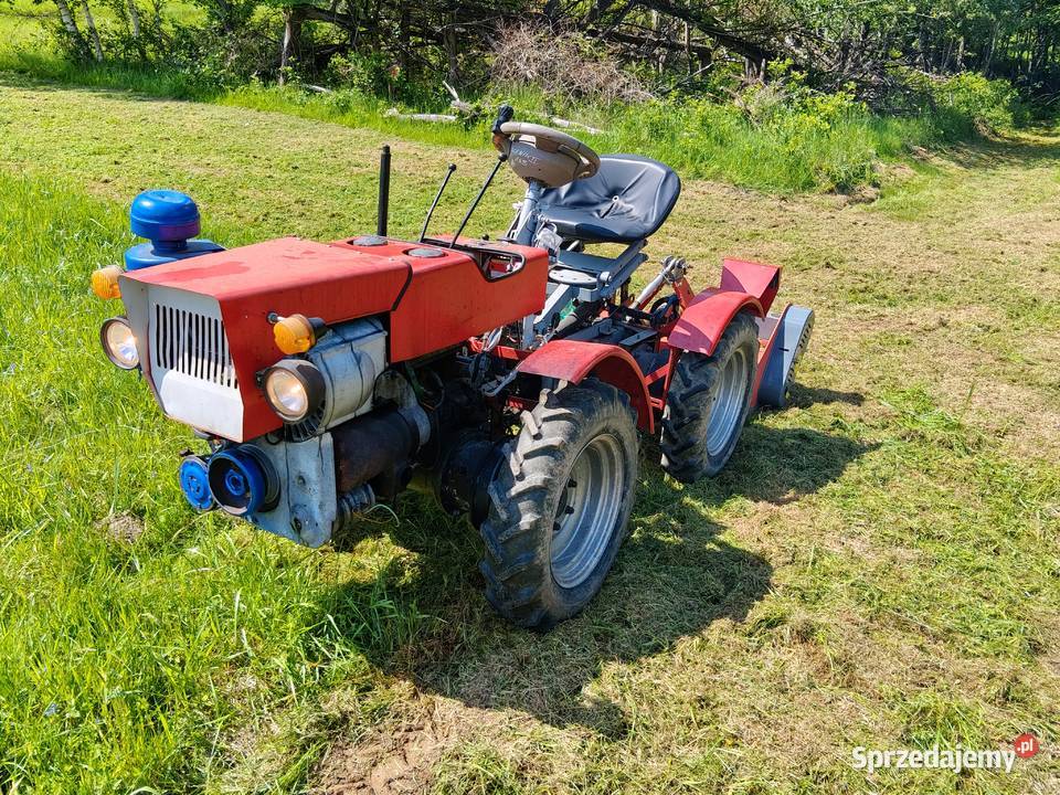 Traktorek Tz4k14 z kosiarką bijakową 100 Białka
