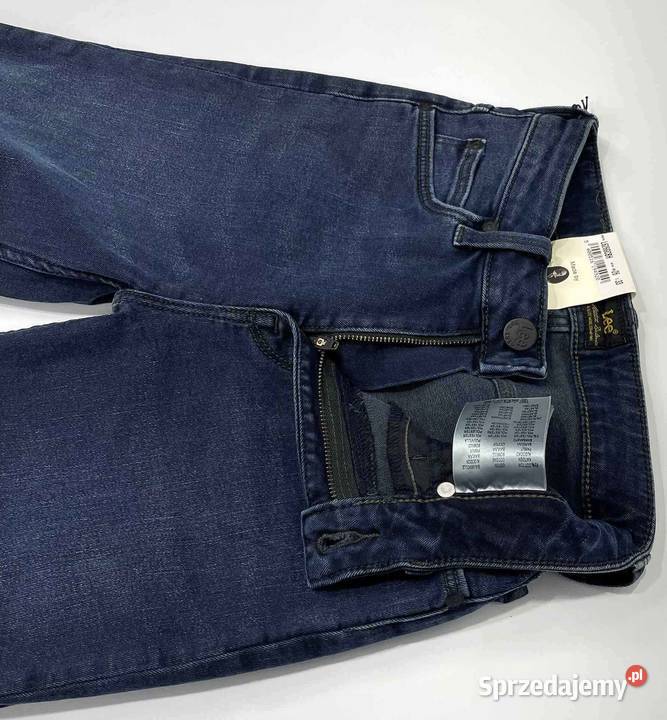 Spodnie damskie Lee Scarlett High Raven W26 L33 warmińsko-mazurskie sprzedam