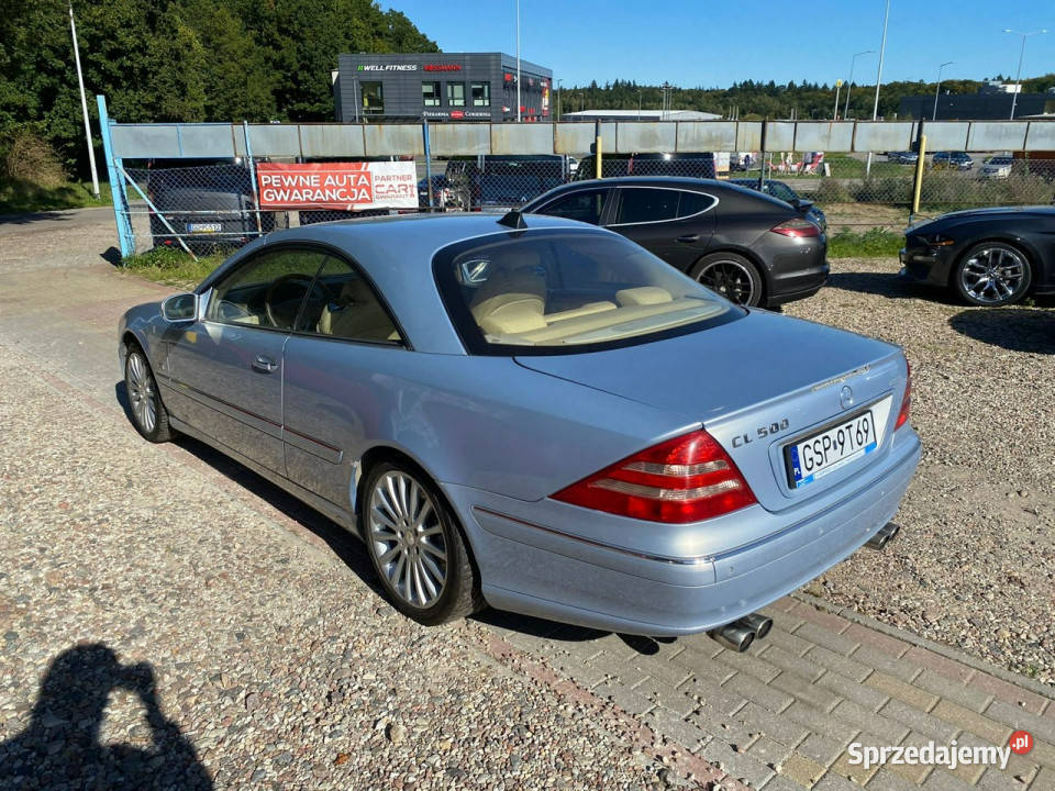 Mercedes CL 500 50 v8 gaz unikat piękny kolor Gdańsk