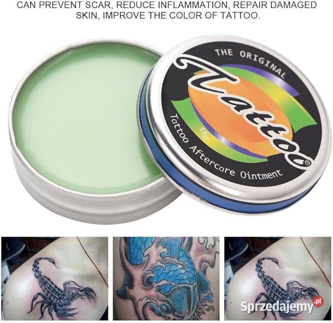 Tattoo maść do pielęgnacji tatuażu makijażu