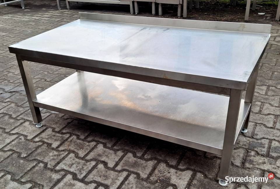 STÓŁ NISKI PODSTAWA Z PÓŁKĄ 1306555 M1366N Nowe Skalmierzyce