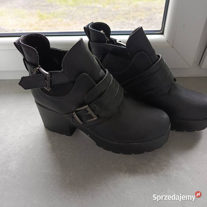 Buty wiosenne damskie na koturnie Góra sprzedam