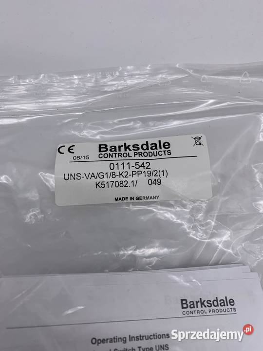 Barksdale Control 0111542 Level switch