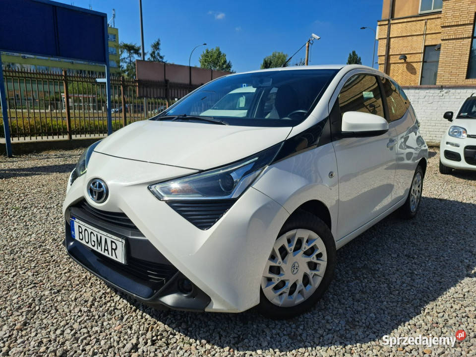 Toyota Aygo 2021 SALON 1 wł Bezwypadkowa pełny Hatchback Warszawa sprzedam