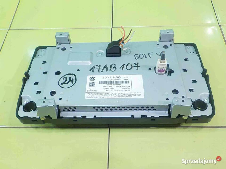 VW GOLF VII 14 TSI 15r 5D radio nawigacja sprzedam