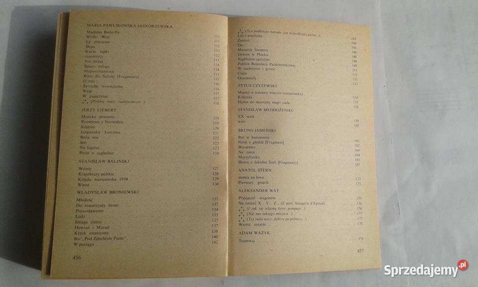 Poezja naszego wieku antologia wierszy 1918r