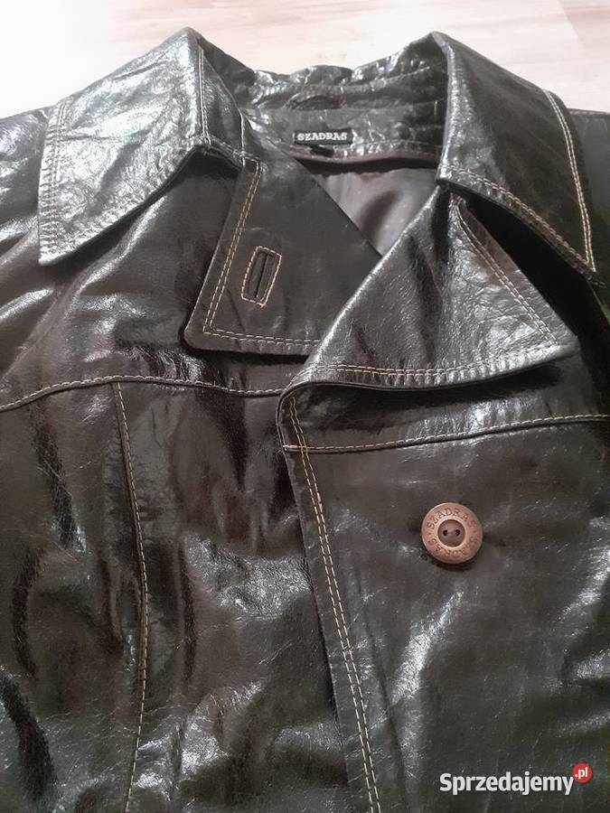 kurtka płaszczyk skóra naturalna L Gdańsk
