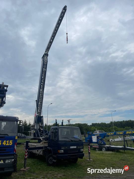 Żuraw Ciesielski dźwig dekarski Klaas K 2834 Kiełczewo