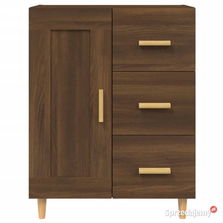 Komoda brązowy dąb 695x34x90 materiał Komody Warszawa