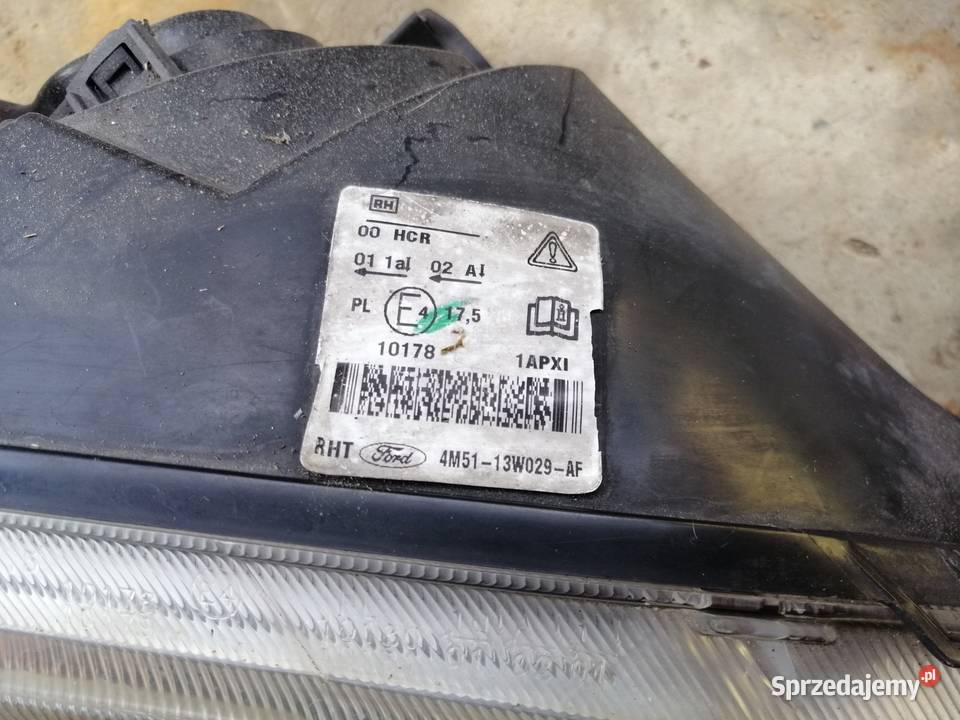 lampa lampy przód prawa lewa ford focus 2007 Nowy Wiśnicz