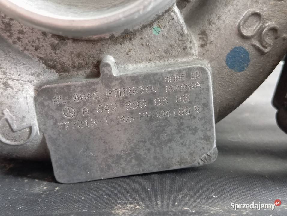 Turbosprężarka Mercedes Benz 30 V6 małopolskie Wadowice