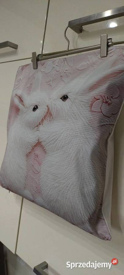Poduszka świąteczna dwa zajączki Lublin