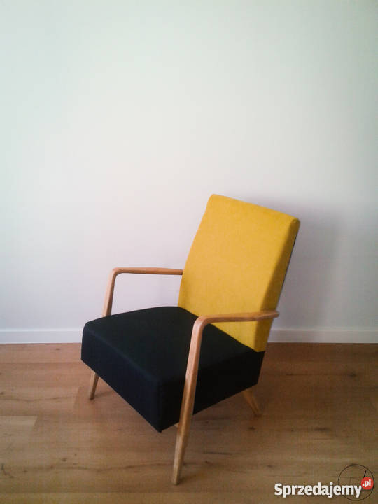 Fotel PRL retro vintage odnowiony Fotele i pufy Wrocław