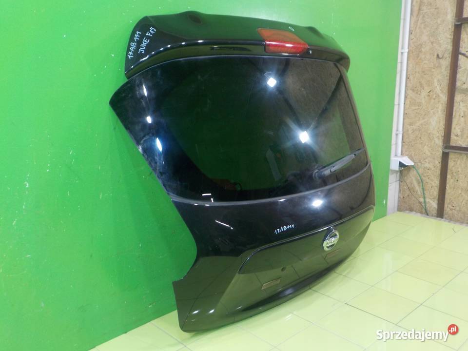 NISSAN JUKE F15 16 B 10r 5D klapa tyl osobowe Suków