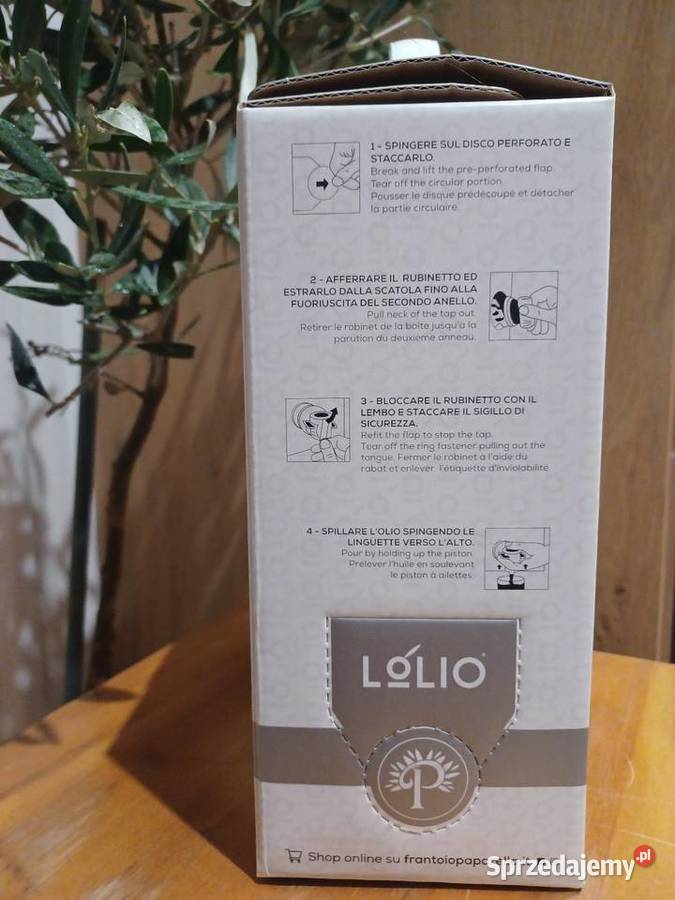 Naturalna włoska oliwa virgin coratina 3l Gniechowice