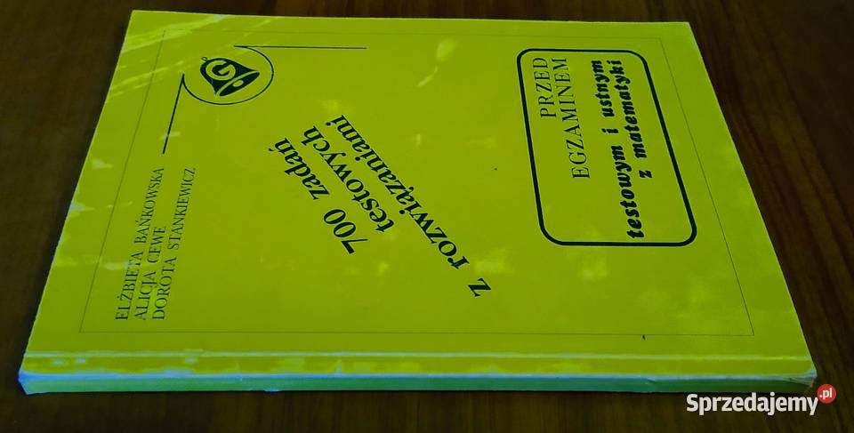 Przed egzaminem testowym i ustnym z matematyki pomorskie Gdańsk