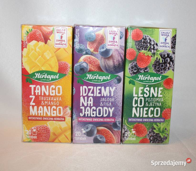 Herbapol herbata owocowa mango truskawka figa Stare Miasto