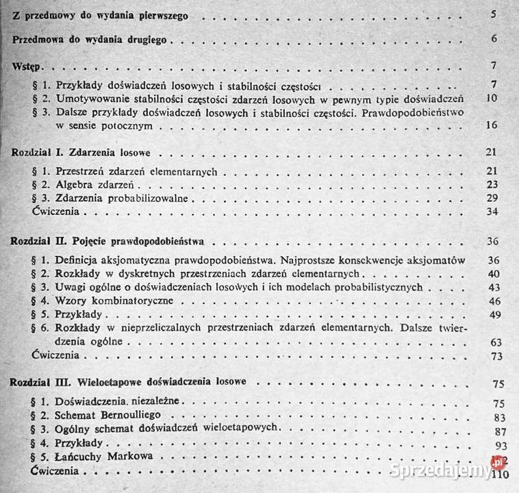 Rachunek prawdopodobieństwa Lech Tadeusz Kubik Chełm