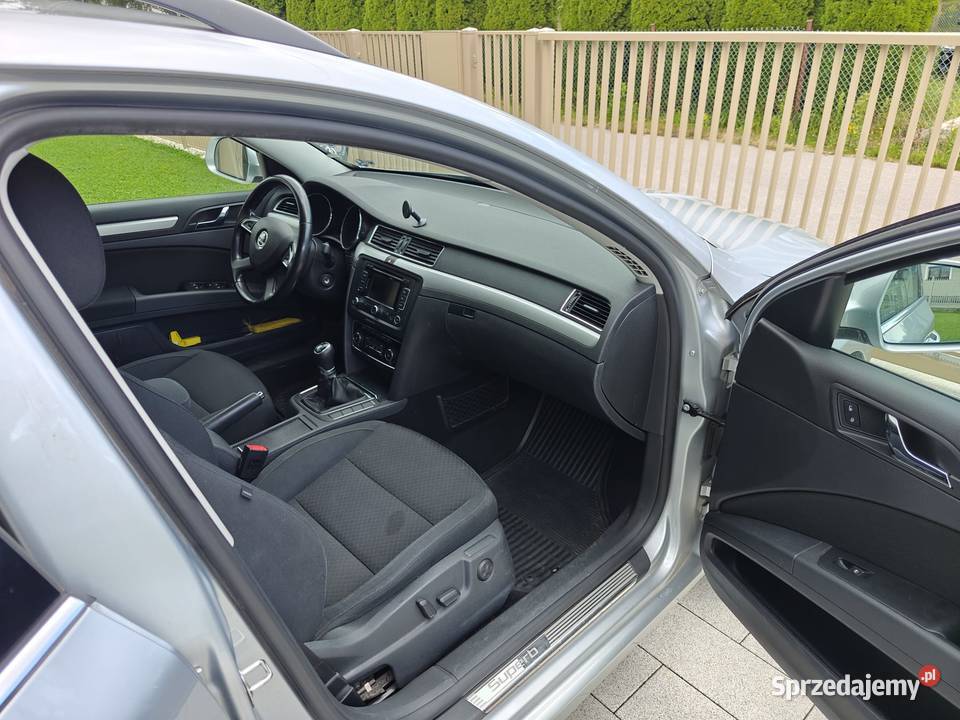 Skoda Superb 20 TDI 140 2014 r manual wielofunkcyjna kierownica mazowieckie Hipolitów