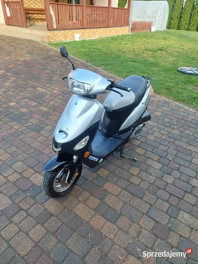 Skuter 50cc 4t super stanniski przebieg