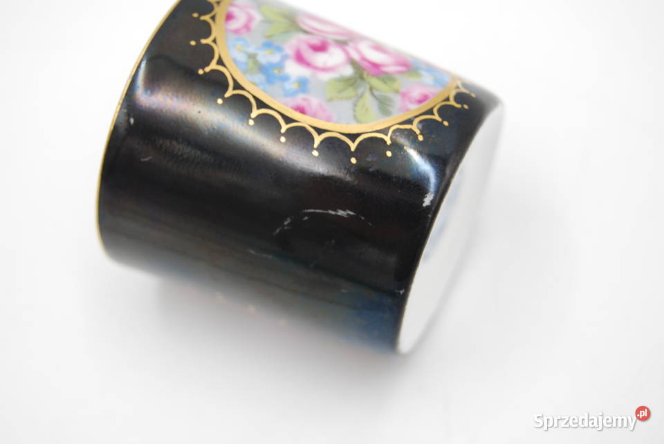 Porcelana Fraureuth Saksonia zestaw duo Poznań