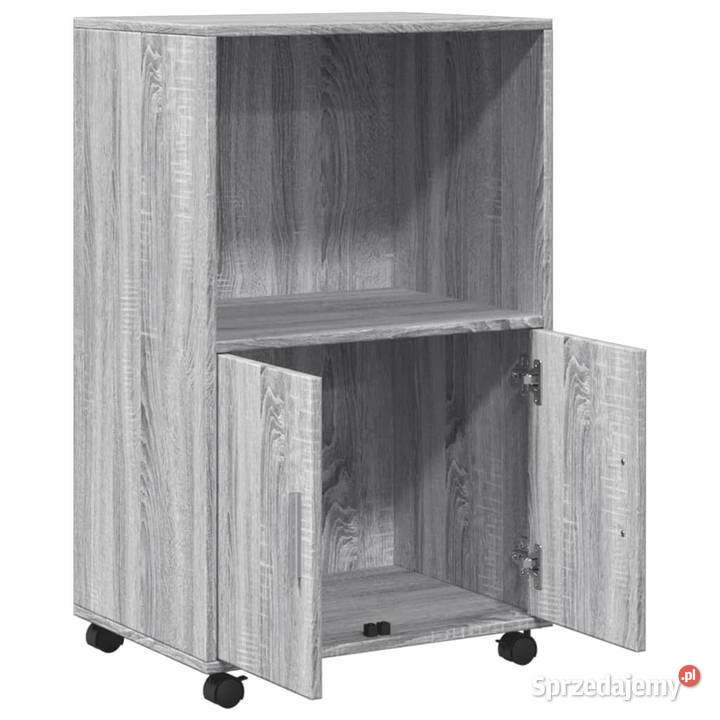 Szafka na kółkach szary dąb sonoma 55x40x91 Pozostałe Warszawa