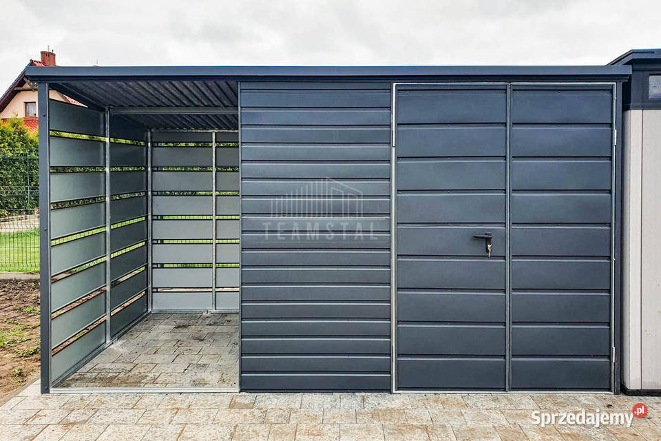 Schowek Domek Ogrodowy 3x2m wiata 15x2m Brama śląskie Częstochowa