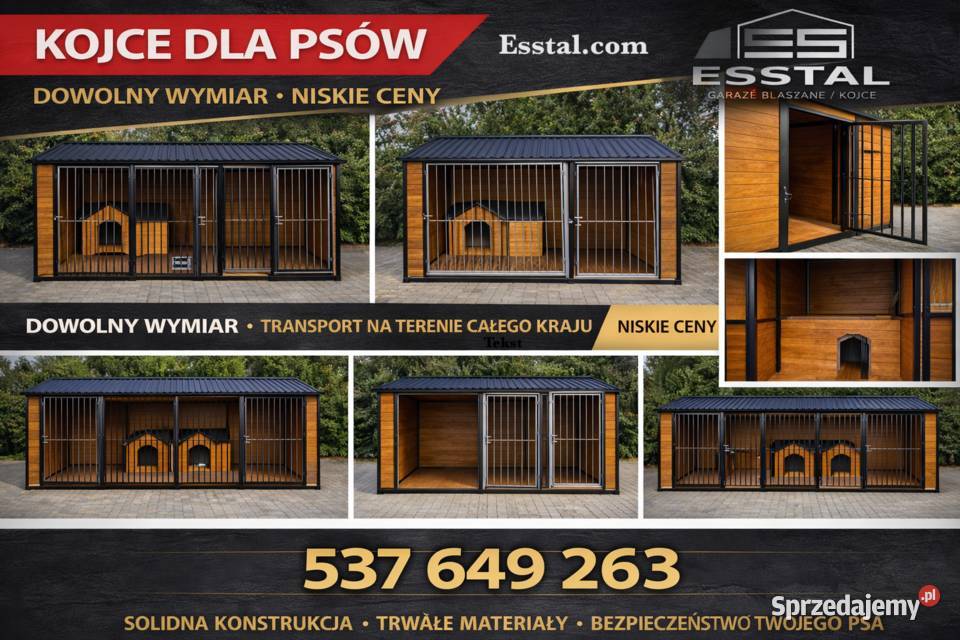 Kojec Psa na Wymiar ESSTAL Mława sprzedam