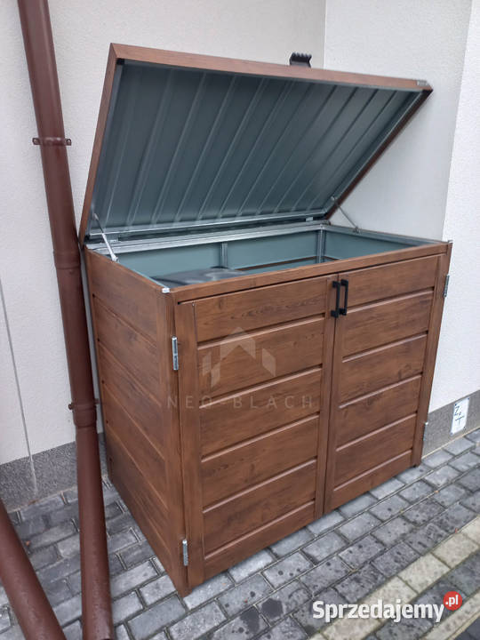 Zabudowa koszy na śmieci wiata śmietnikowa dolnośląskie Lubin