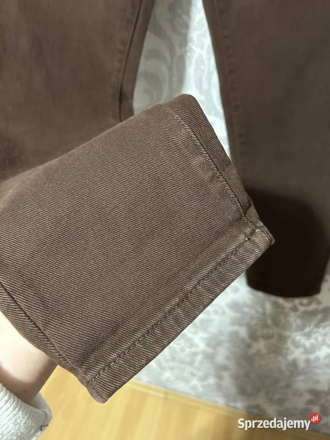 Czekoladowe dżinsy Mom Fit 3XL Moon Girl Rozmiar 46 mazowieckie Warszawa sprzedam