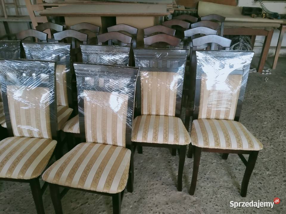 Nowe krzesła bukowe świętokrzyskie Skarżysko-Kamienna sprzedam