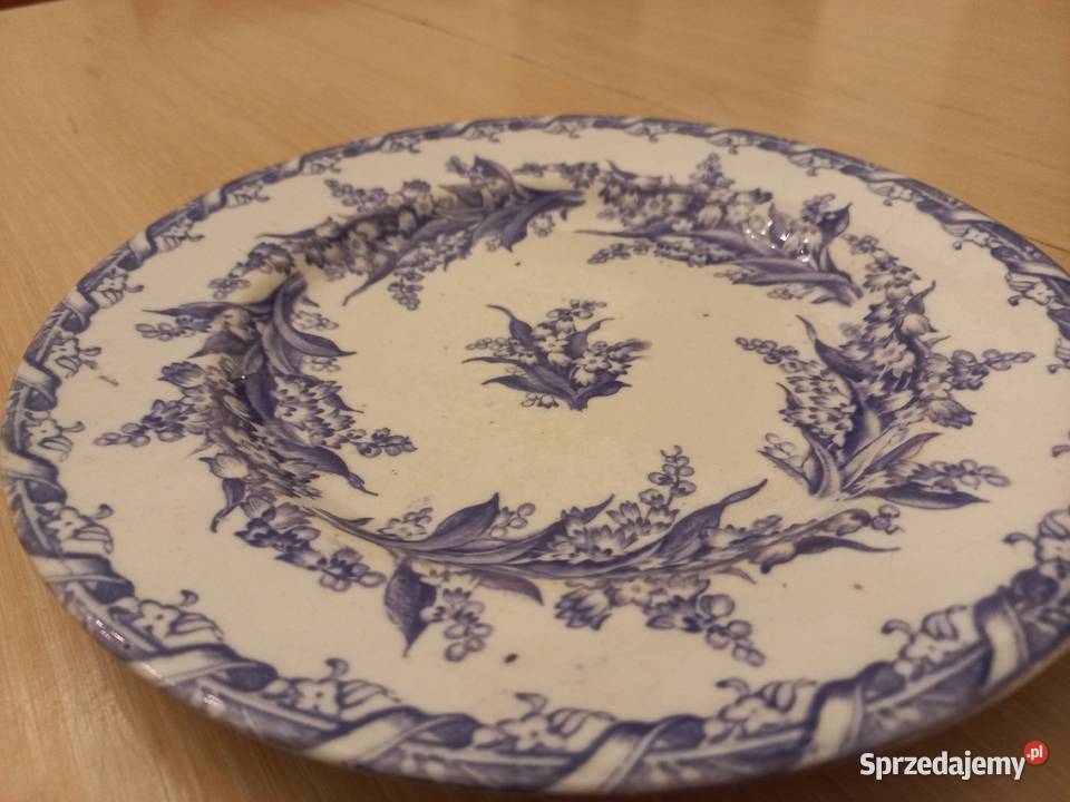 Porcelana zabytek talerz przynajmniej 150 letni mazowieckie