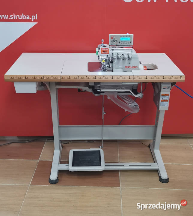 Overlock 5nit AUTOMAT Siruba 757L516M335ECAU Słowik sprzedam