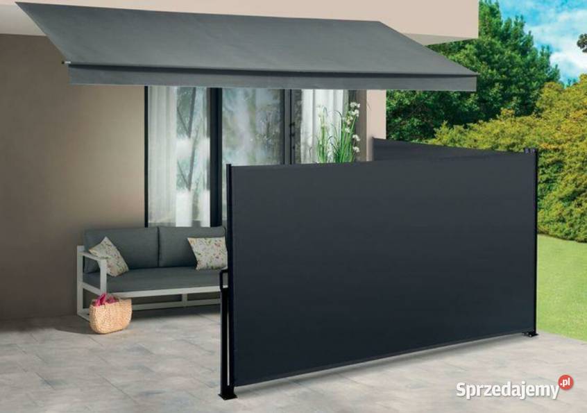 Markiza rozsuwana pionowa boczna parawan roleta Myślibórz