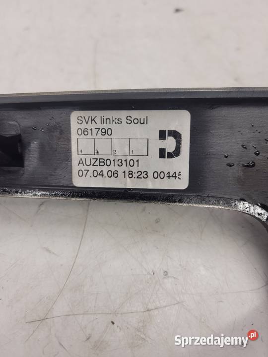 LISTWA DEKOR BOCZKA TYŁ AUDI A3 LIFT 8P3867419A Przystajń sprzedam