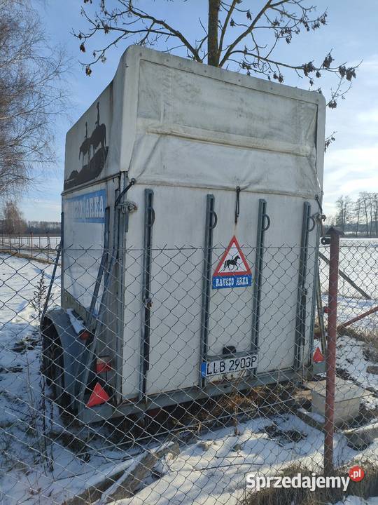 Przyczepa do przewozu koni i innych zwierząt Serniki