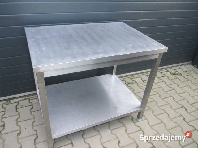 STÓŁ GASTRONOMICZNY CENTRALNY Z PÓŁKĄ 1007085 Gastronomia Ostrów Wielkopolski