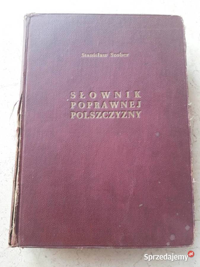 Słownik poprawnej polszczyzny Stanisław Szober śląskie Bielsko-Biała