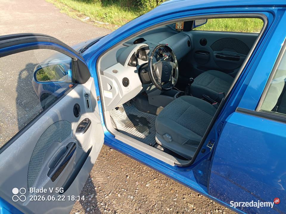Daewoo Kalos 14 B Super stan Zarejestrowany w Polsce Kalos Jeziorko
